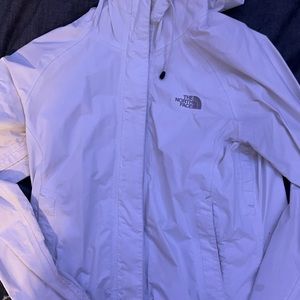 North Face rain coat
